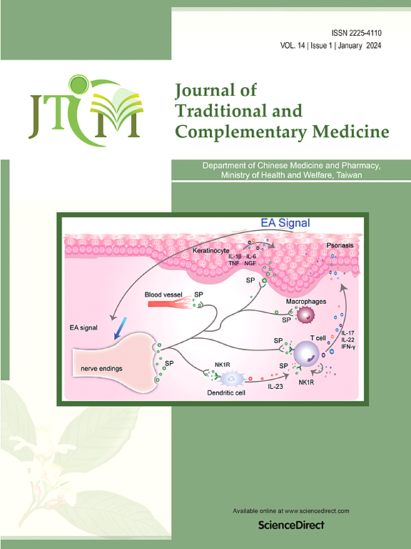 Go to journal home page - Journal of Traditional and Complementary Medicine